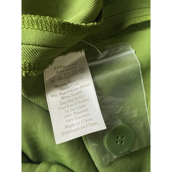 NWT Everlane Japanese goweave swing skirt women’s 10 fig leaf - Picture 10 of 13